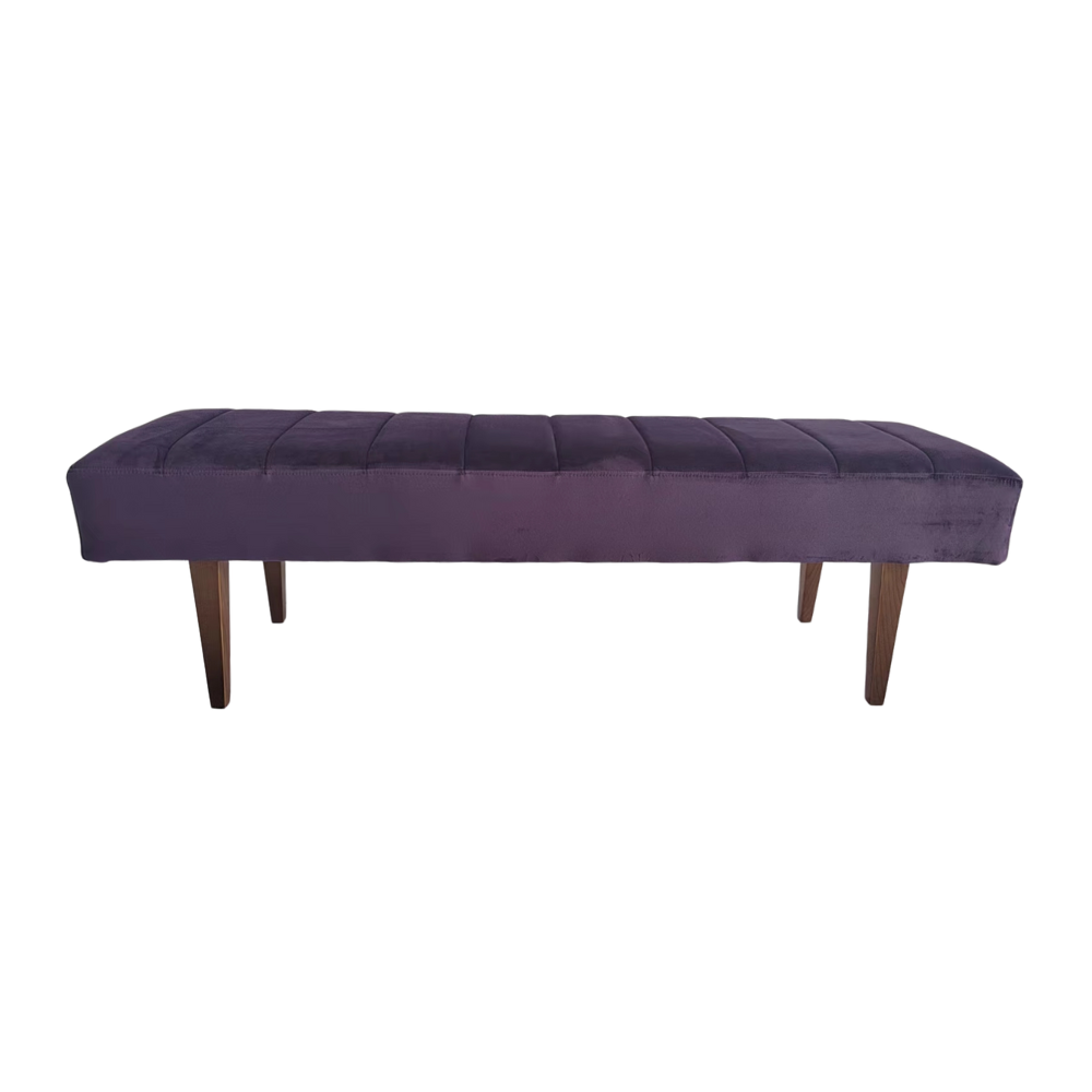 Violet Bench Seating - Serenity Made UAE