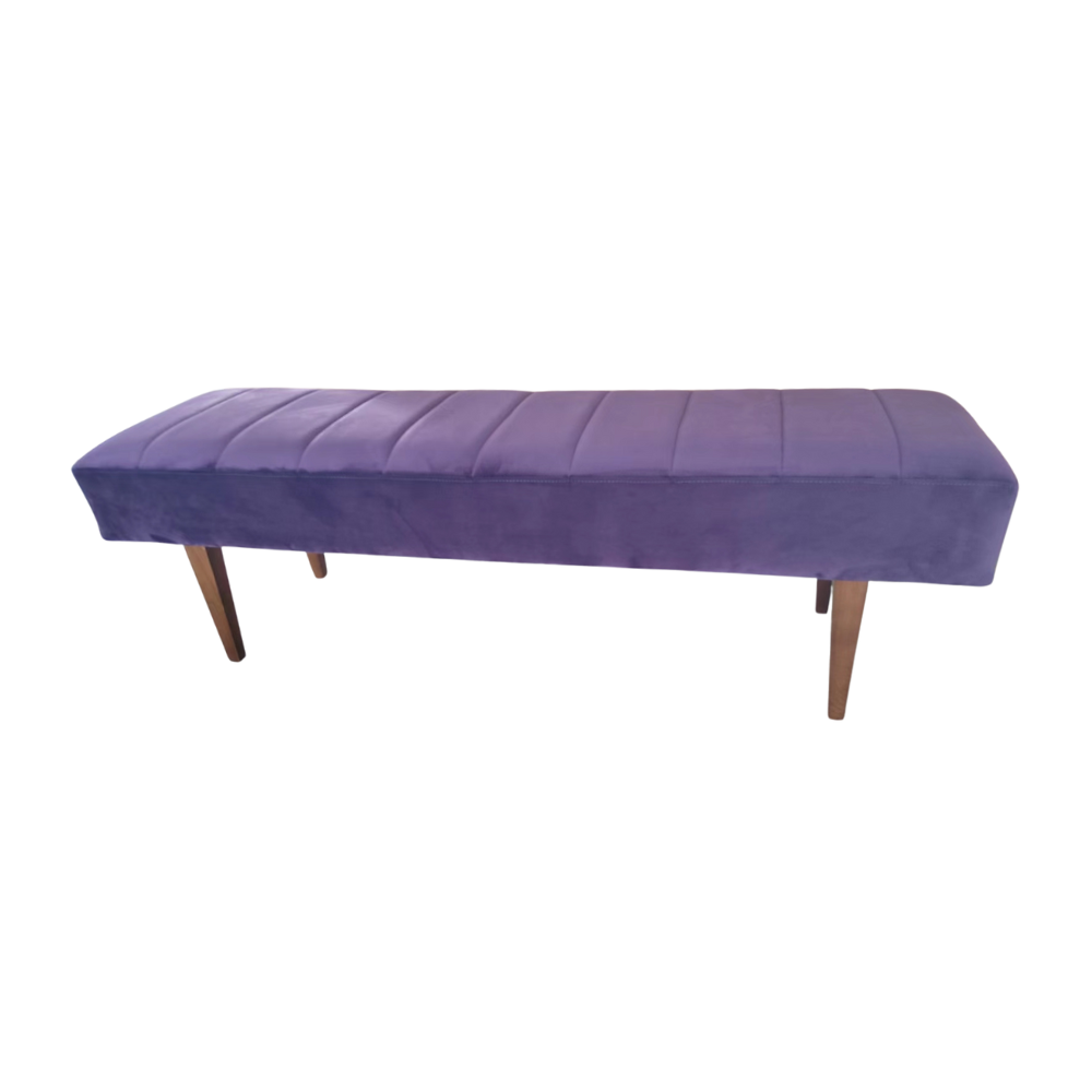 Violet Bench Seating - Serenity Made UAE